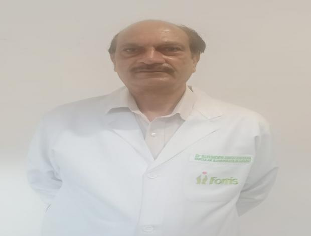 Dr. Surinder Singh Khatana Vascular Surgery Fortis Memorial Research Institute, Gurugram